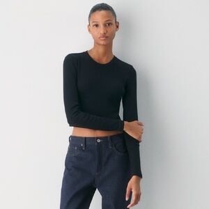 TNA homestretch crew waist long sleeve